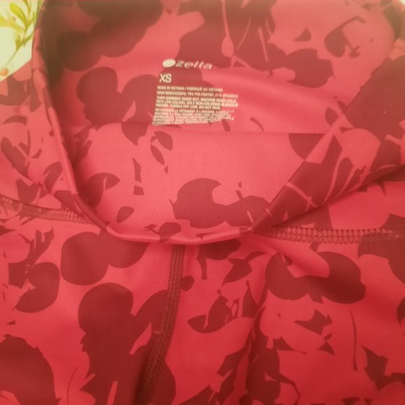 NWOT Zella Studio Lite Flex High Waist 7/8 Leggings in Burgundy size XS and S - Picture 4 of 6